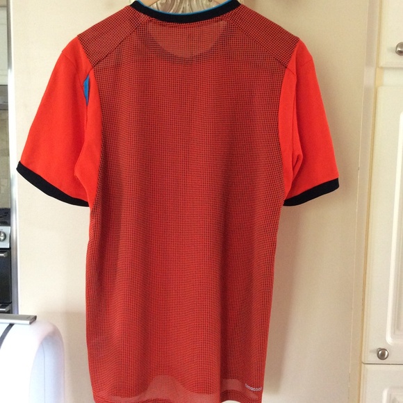 Men’s Adidas Climacool T-Shirt | Size Medium | Bright Orange - Picture 10 of 15